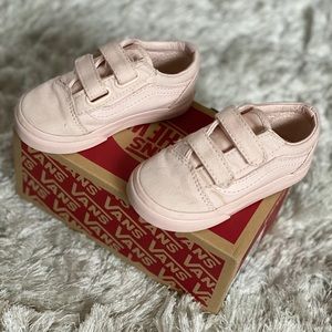 Old Skool V Mono Canvas Vans (Peach Blush)